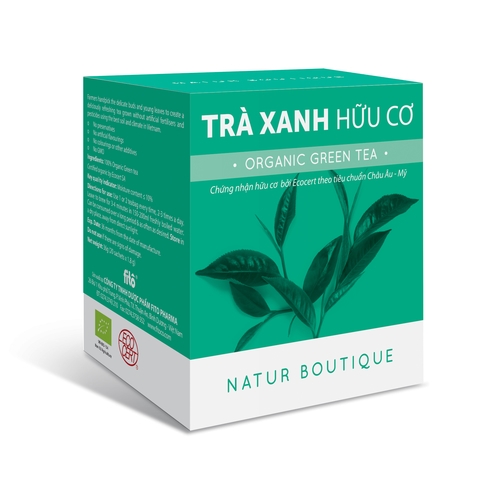 Trà Xanh Hữu Cơ túi lọc FITO (20 TÚI LỌC)