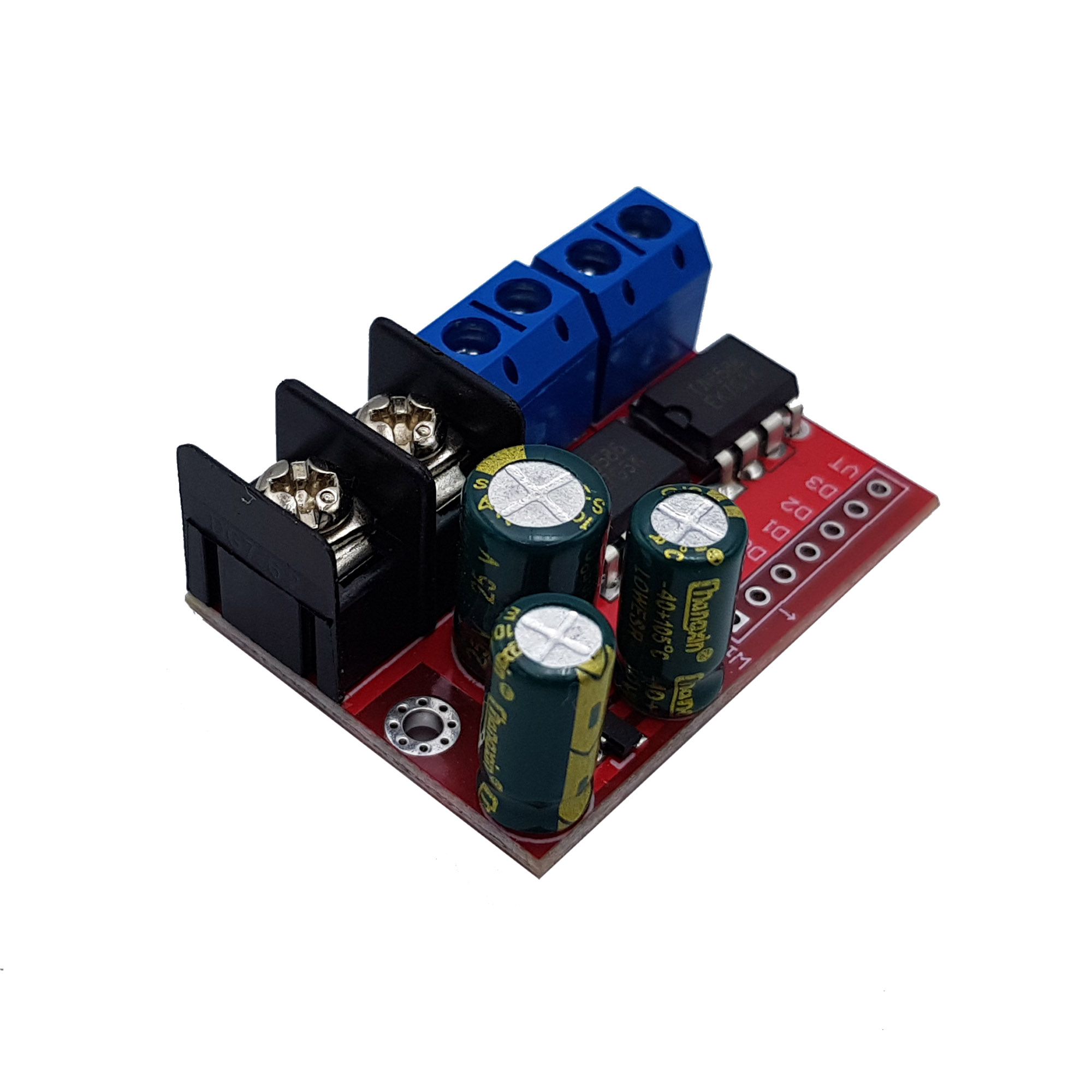 Mạch Điều Khiển Động Cơ DC L298N 5A (có thể mở rộng điều khiển từ xa)