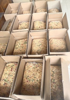 [HCM]10kg Khô gà lá chanh cay Lày Hòa (2 túi 5kg không đóng zip) chế biến từ những nguyên liệu tươi mới đảm bảo vệ sinh an toàn thực phẩm thumbnail