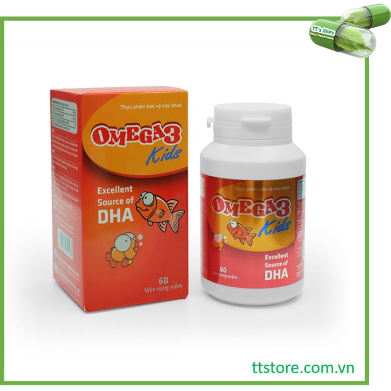 OMEGA 3 KIDS - Tăng cường thị lực chống mỏi mắt phát triển trí não