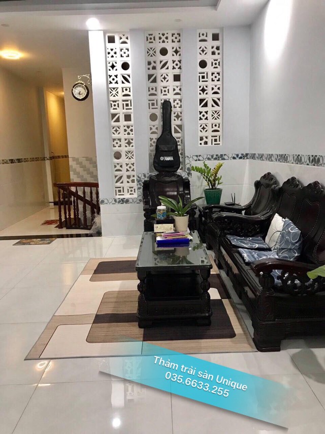 Thảm trải sàn phòng khách D8