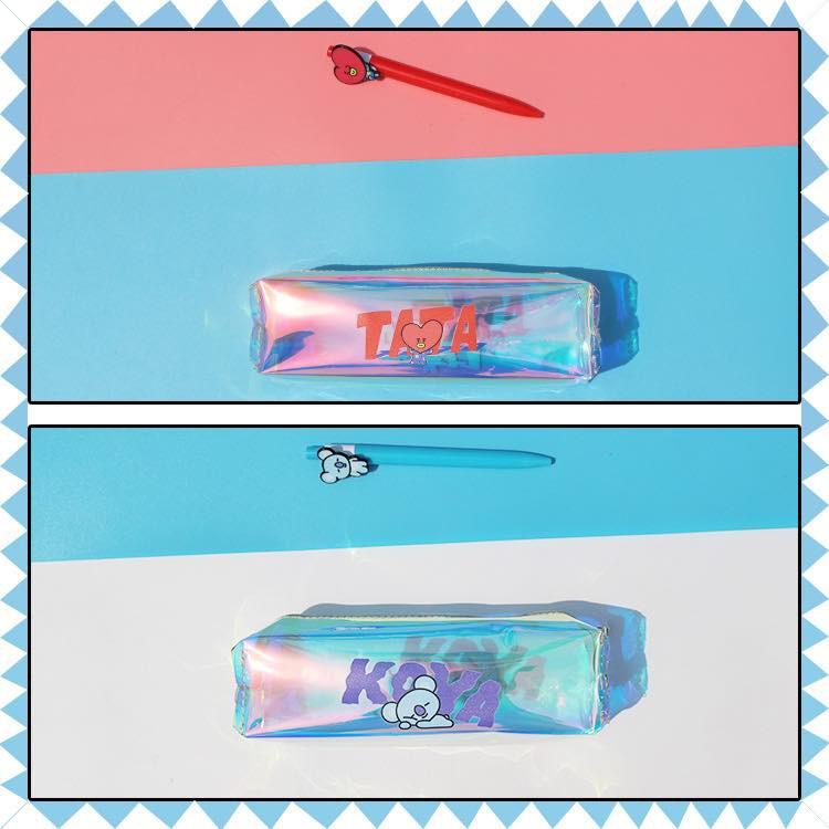Bóp viết hologram BT21...