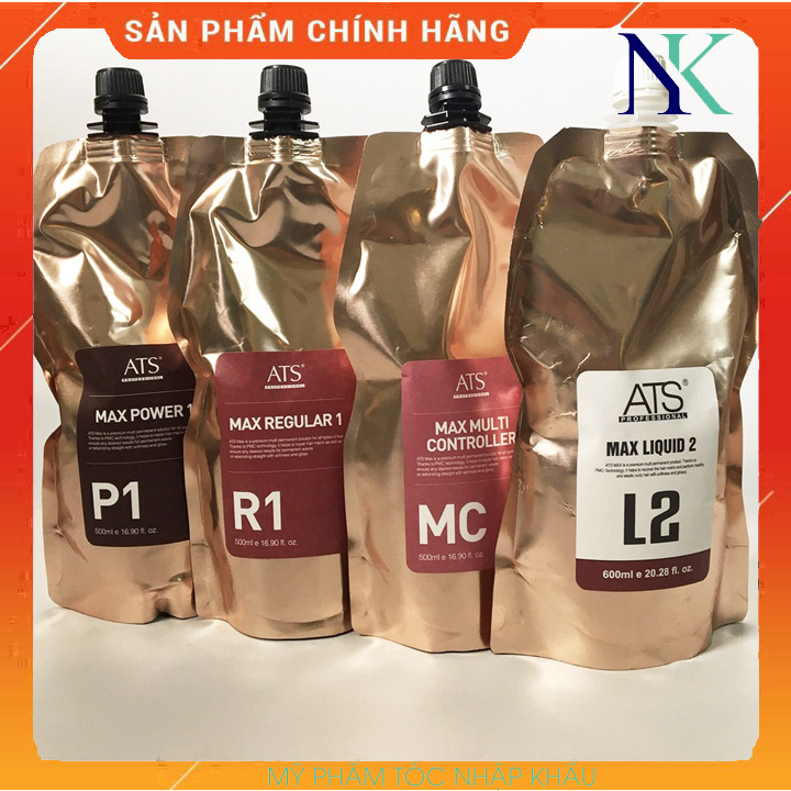 [HCM]Sản Phẩm Uốn Nóng Cao Cấp Ats Max 500Ml