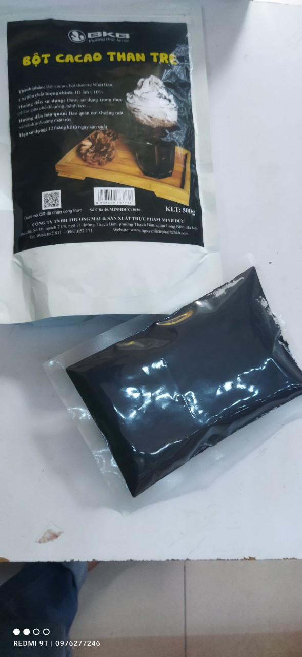 BỘT CACAO THAN TRE