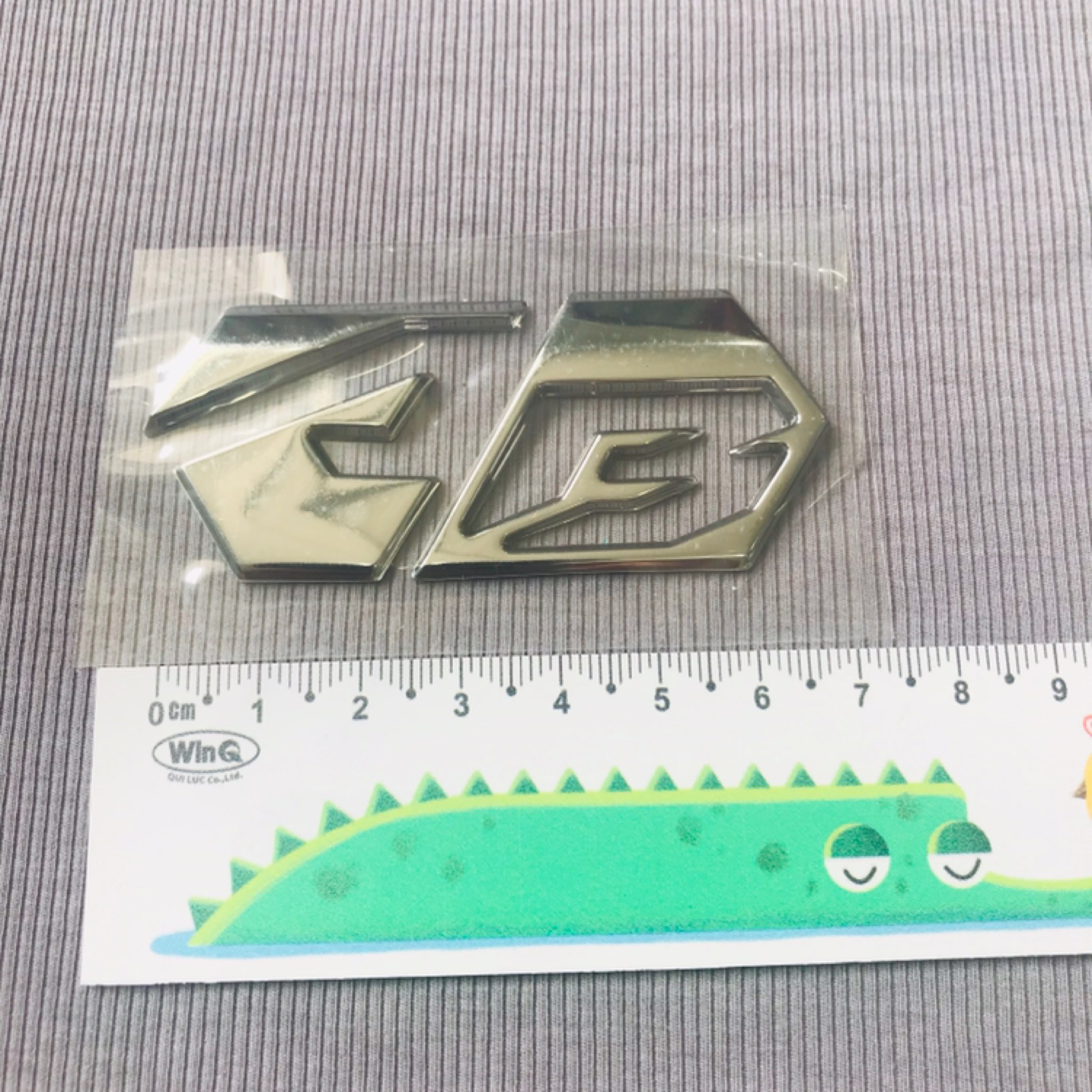 Tem Logo Airblade 2020 Ab 2020 màu bạc sắc nét - bao đẹp bao dính