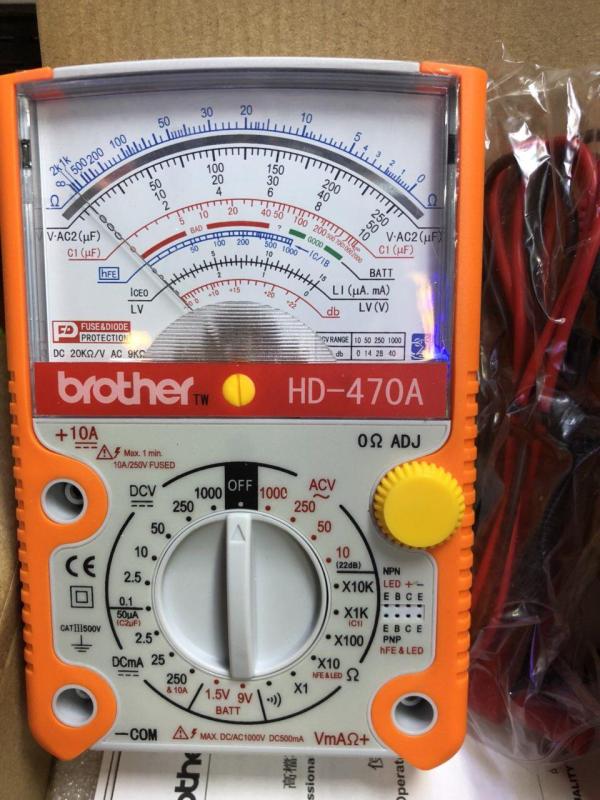 Bảng giá Đồng hồ đo vạn năng kim Brother HD-470A