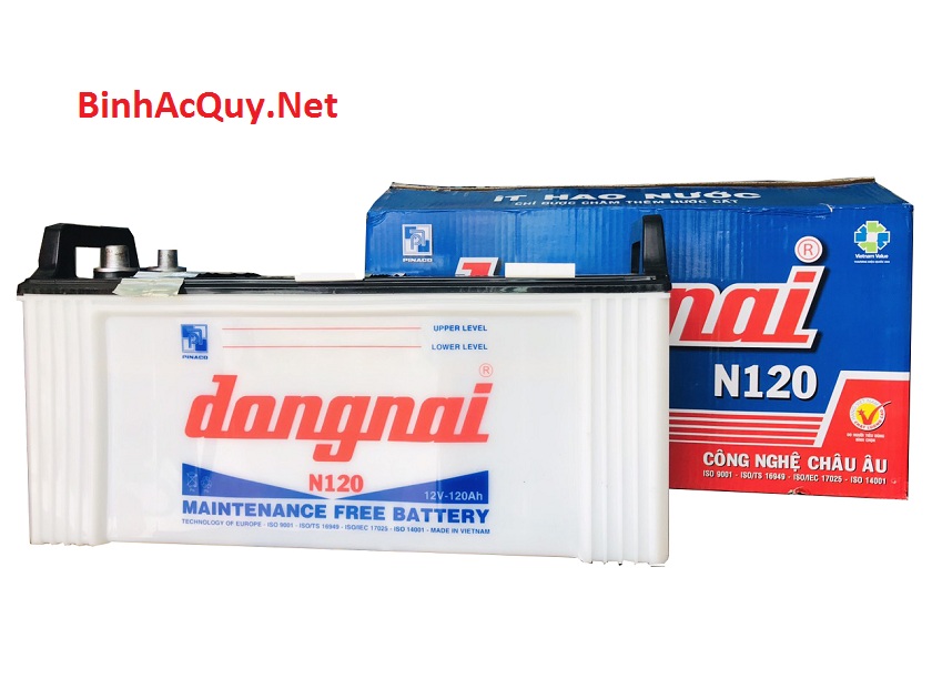 Bình Ắc quy Đồng Nai N120 12V 120AH, cam kết hàng đúng mô tả, chất lượng đảm bảo an toàn đến sức khỏe người sử dụng