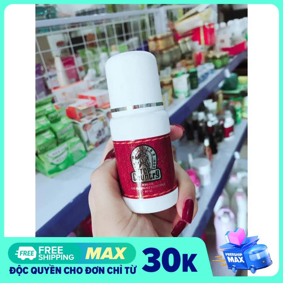 Lăn khử mùi Thái Lan Top Country (60ml)