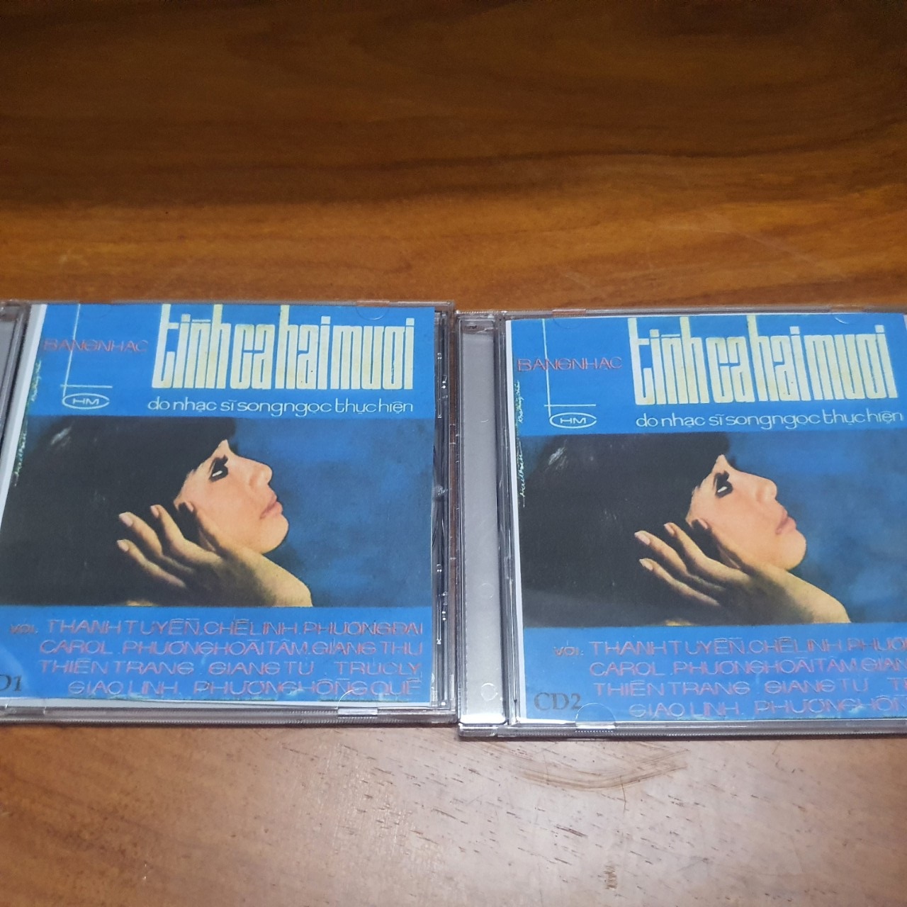 Bộ 2 đĩa cd song ngoc 6 - tình ca 20