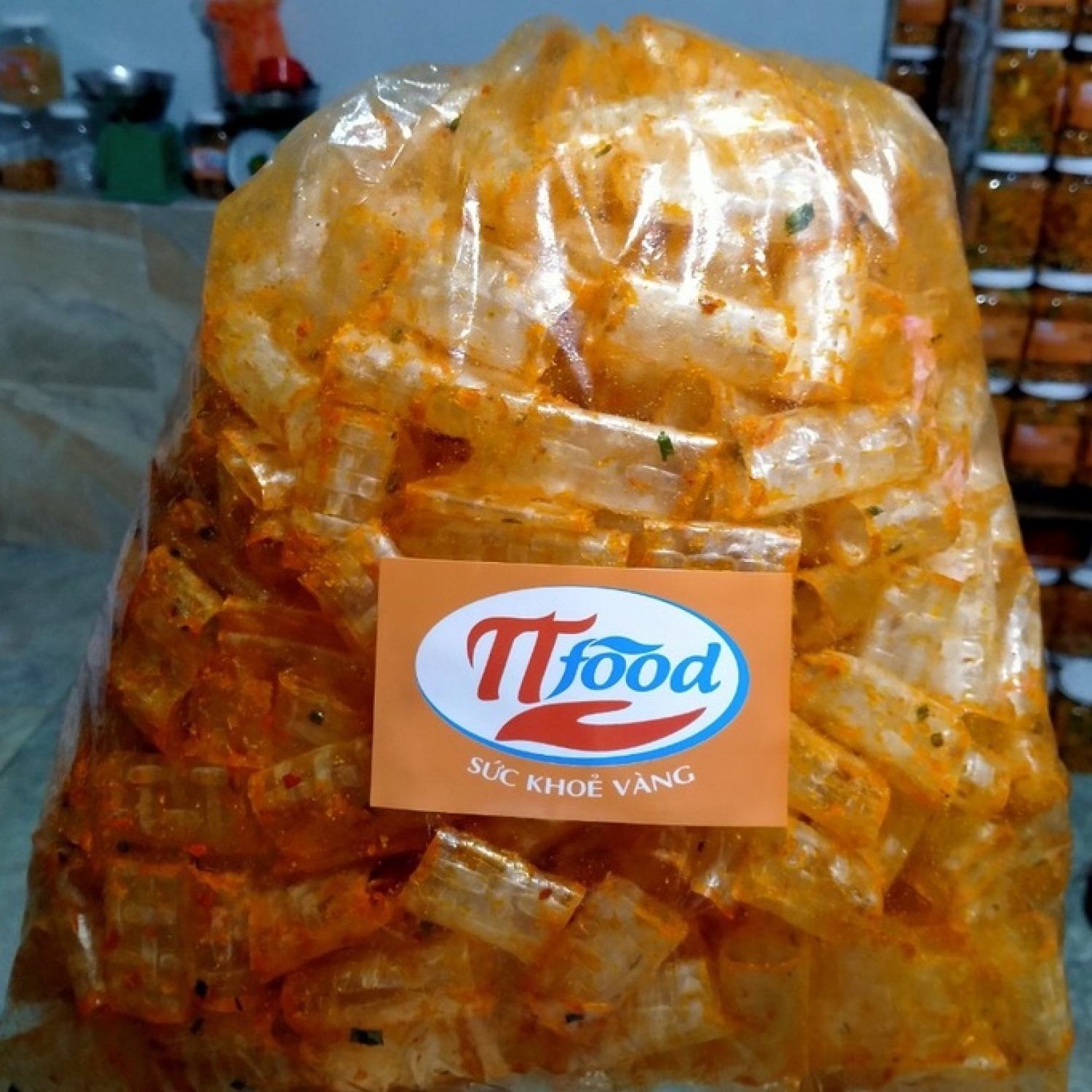 Bánh tráng cuộn tép