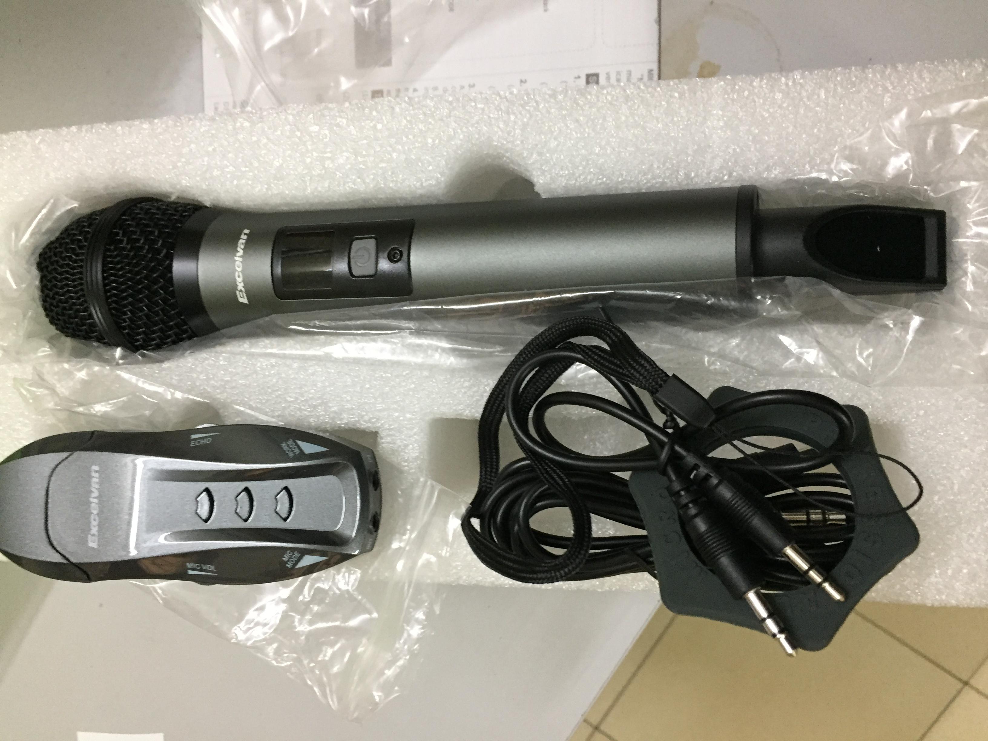 Mic Karaoke Không Dây Excelvan K18-V