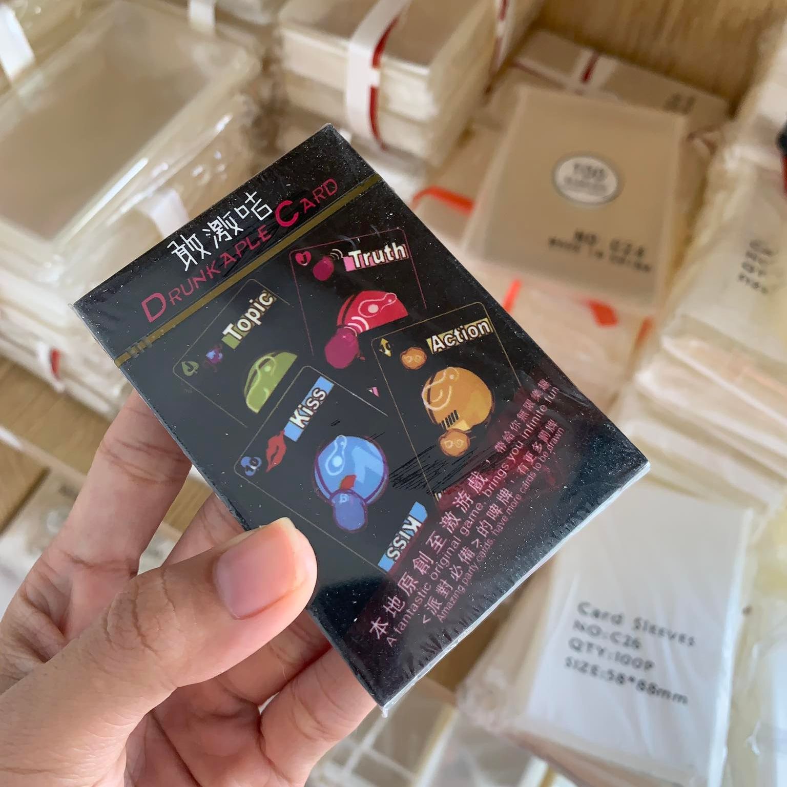 [HCM] Boardgame - Trò chơi thẻ bài Uno Kiss