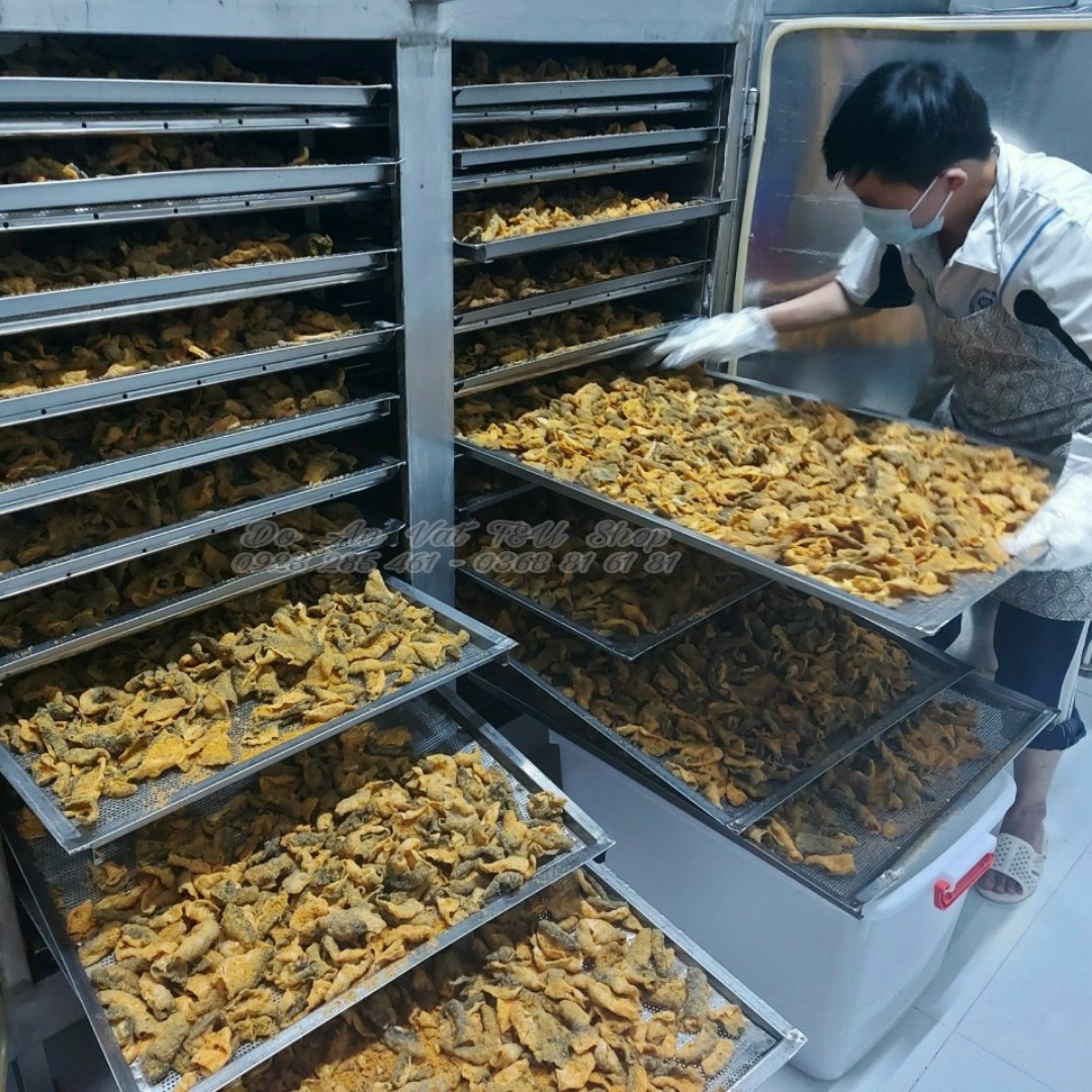 [HCM]1Kg - Da Cá Sấy Giòn Lắc Trứng Muối