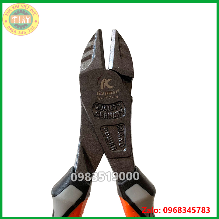 KAPUSI Kìm Kiểu Đức Bộ 3 Chiếc ( Điện, Cắt, Nhọn)- Bán Lẻ cây