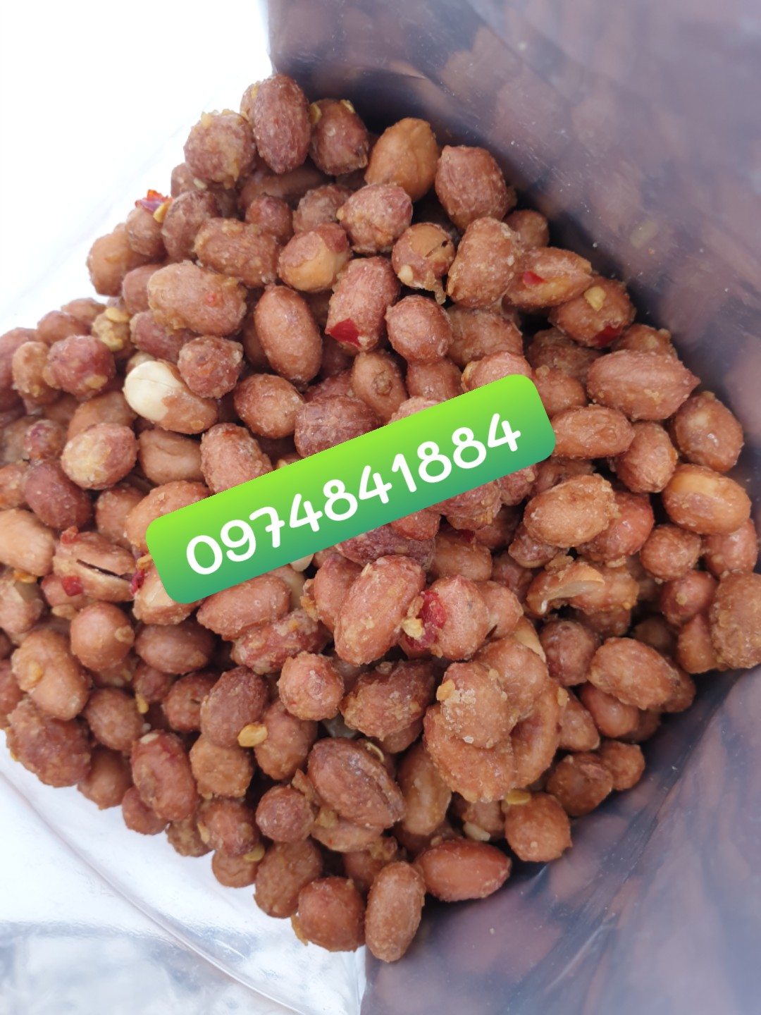 100G ĐẬU PHỘNG RANG TỎI ỚT