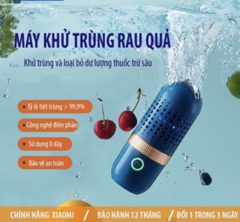 Máy khử độc thực phẩm Dolin