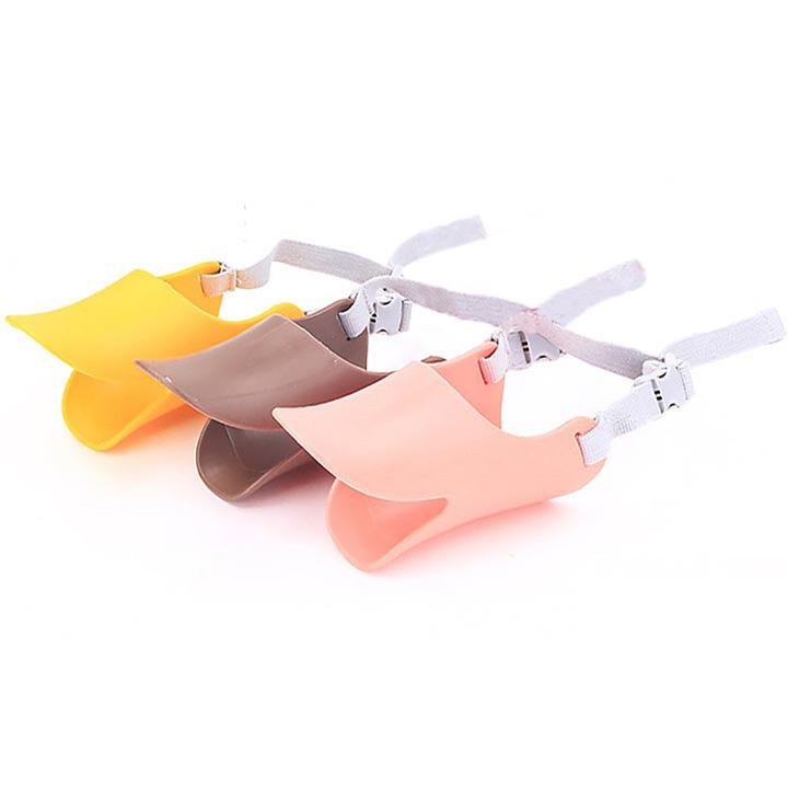 [HOÀN TIỀN 10%]Rọ mõm mỏ vịt silicon cho chó đi dạo - Cutepets