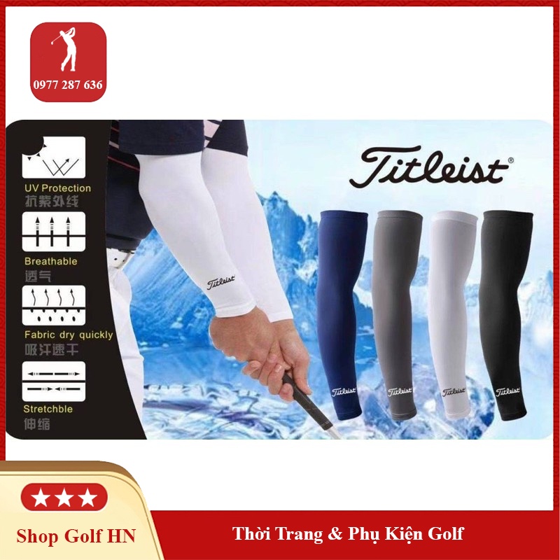 Xà Cạp Đánh Golf Nam Nữ Chống Nắng Tia Uv Hiệu Quả Bao Ống Tay Titliest Hàng Cao Cấp Xc005