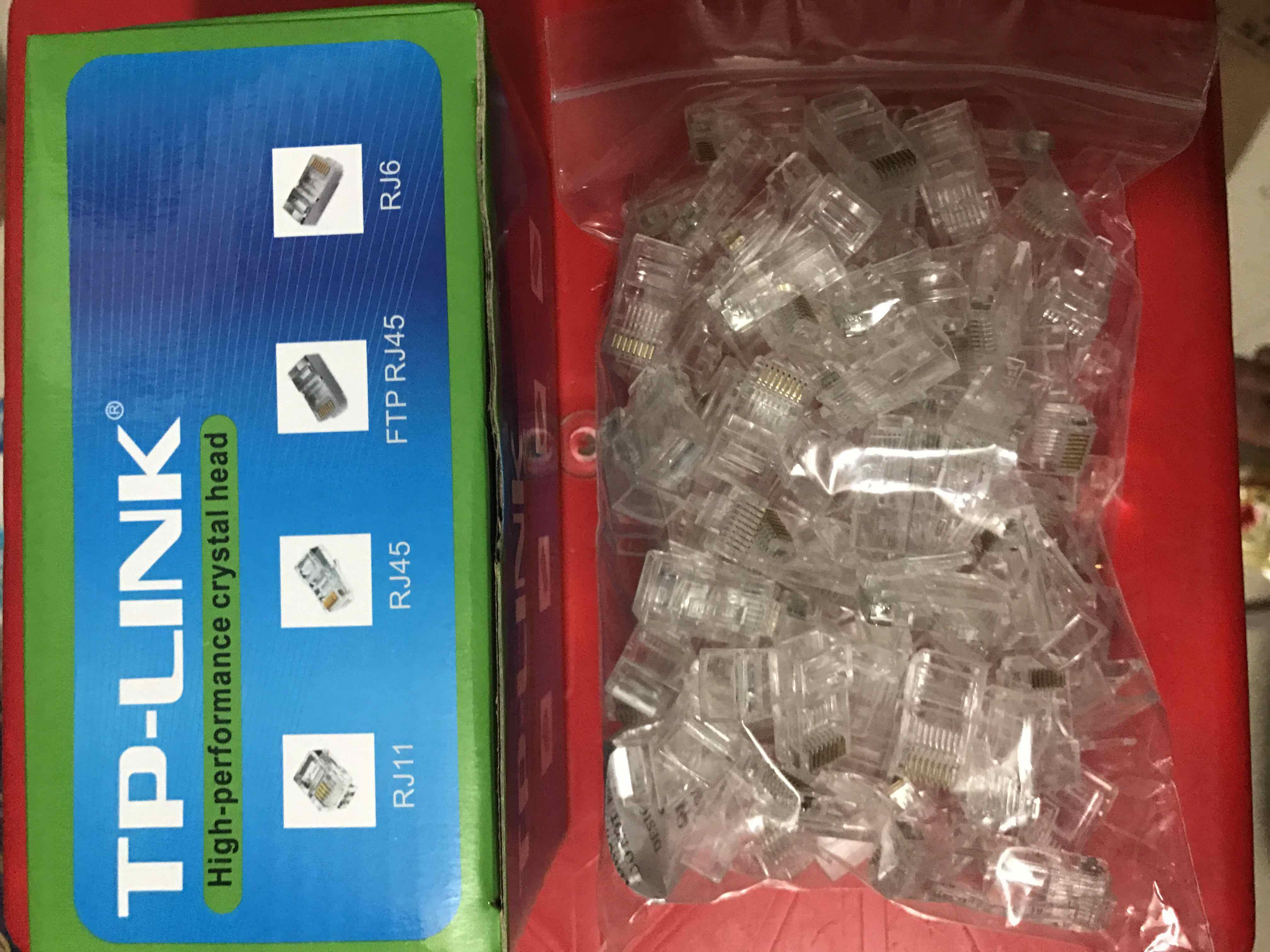 Hộp hạt mạng TP-Link/ Seniko RJ45 Cat5 100 chiếc