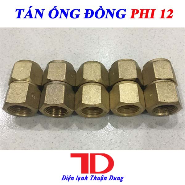 Tán ống đồng phi 12 - điện lạnh thuận dung