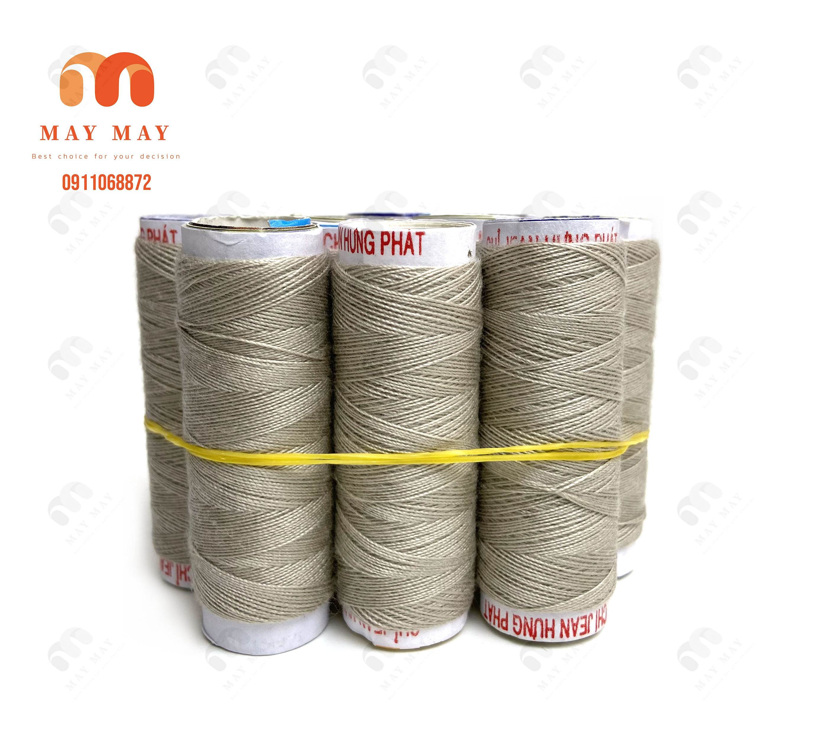 Chỉ may quần jean - Combo 10 ống chỉ jean