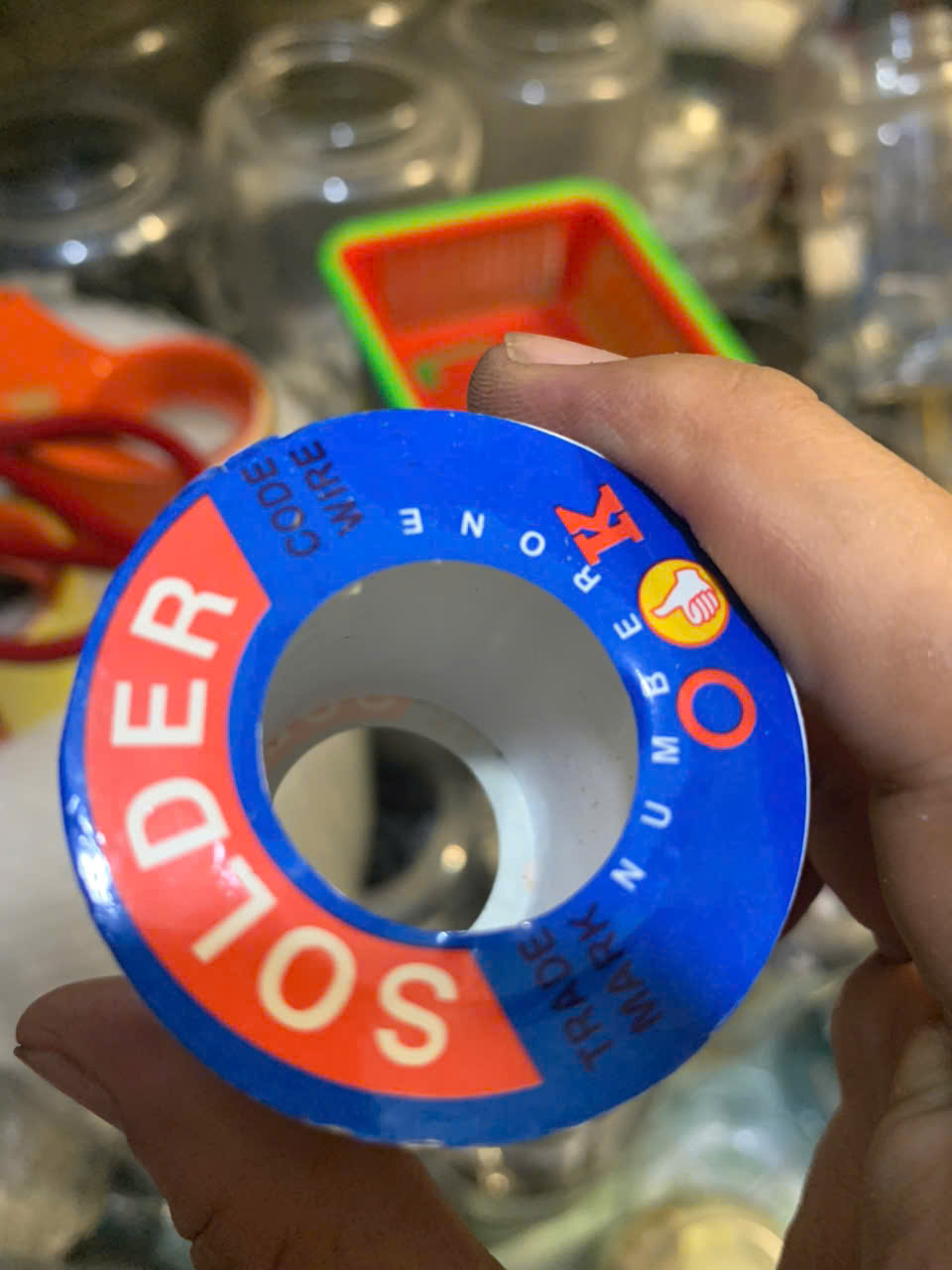Thiếc hàn Solder-ok 100g 0,8mm