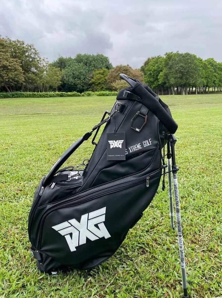 Túi gậy golf pxg, chất liệu vải chống nước siêu nhẹ, bền đẹp, có chân chống chéo, giá tốt