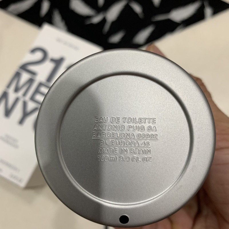 Nước hoa nam 212 men nyc 100ml tester (hộp như hình)