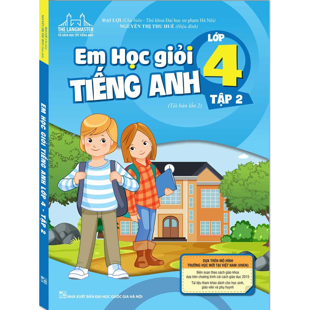 THE LANGMASTER - EM HỌC GIỎI TIẾNG ANH LỚP 4 TẬP 2 (KÈM CD)