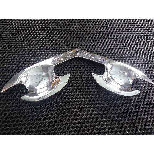 Ốp Trang Trí Hõm Cửa Xe Mazda BT50 2016 2017 2018 2019 2020 Mạ Crom Cao Cấp,Bộ 4 Chi Tiết Giúp Chống Xước, Làm Đẹp Xe, Có Sẵn Keo Dính 2 Mặt, Lắp Đặt Dễ Dàng Tại Nhà