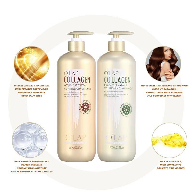 Olap Collagen Shampoo is the most popular hair care product line of the Olap brand.