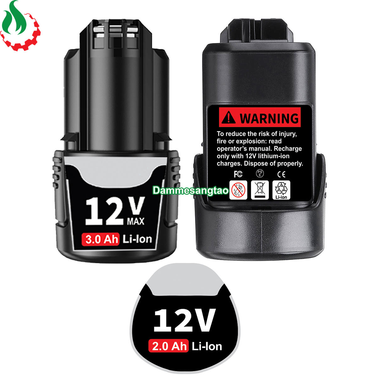 Pin Bosch 10.8V nhận sạc zin