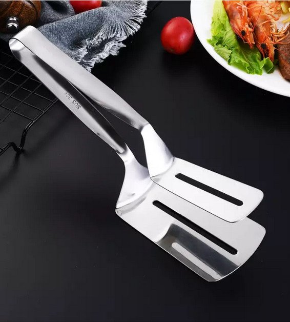 Kẹp Gắp Thịt Nướng - Thức Ăn Bằng Inox