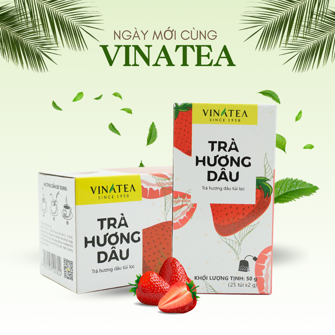 Trà Vinatea Hương Dâu Túi lọc