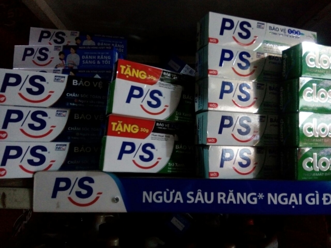 kem đánh răng p/stra xanh, 123, soda 180g