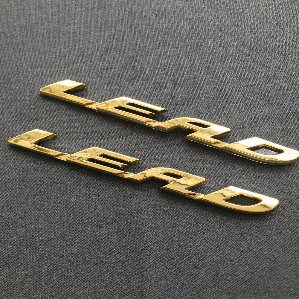 Bộ tem chữ nổi xe LEAD CỰC CHẤT NHƯ ZIN (MÀU VÀNG)