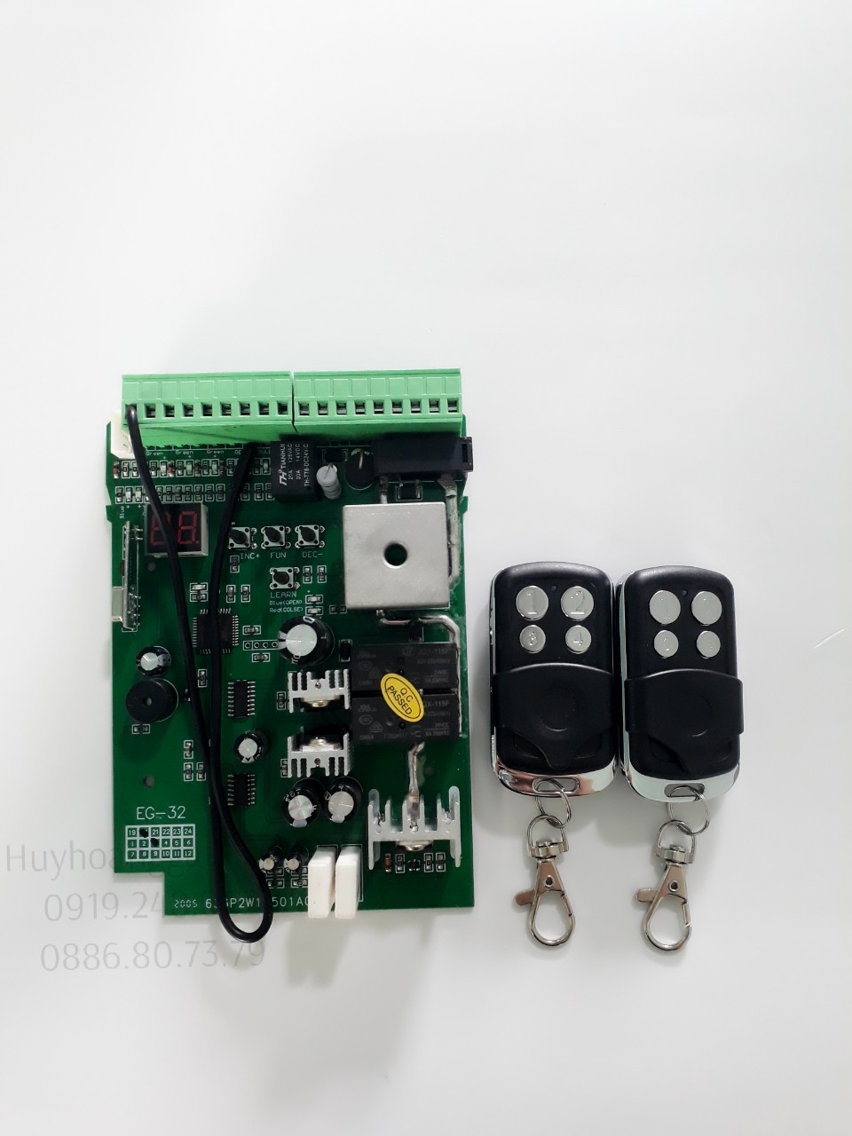BOARD MẠCH ĐỀU KHIỂN 24V CHO CỔNG TRƯỢT, CỔNG LÙA