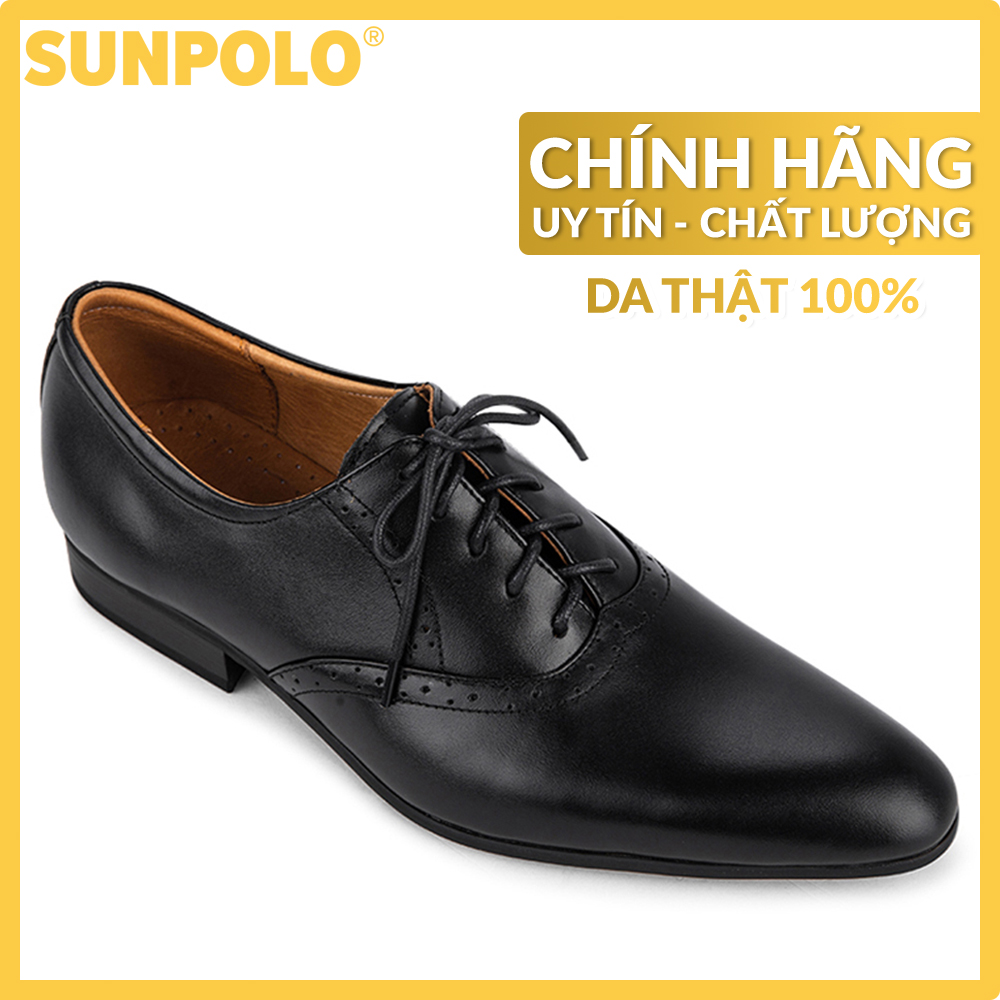Men leather formal shoes KS5572D (black)