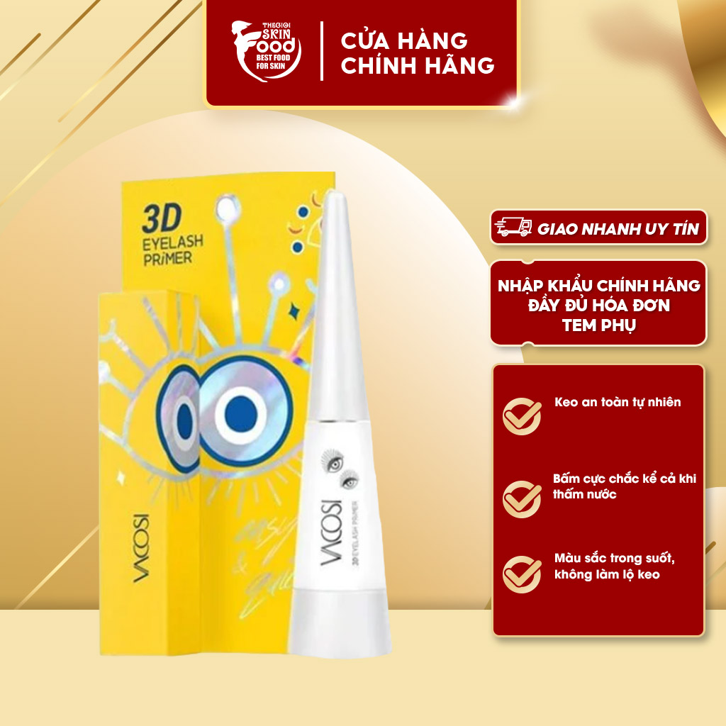Keo Dán Mi Vacosi Natural Studio Eyelash 3D Primer