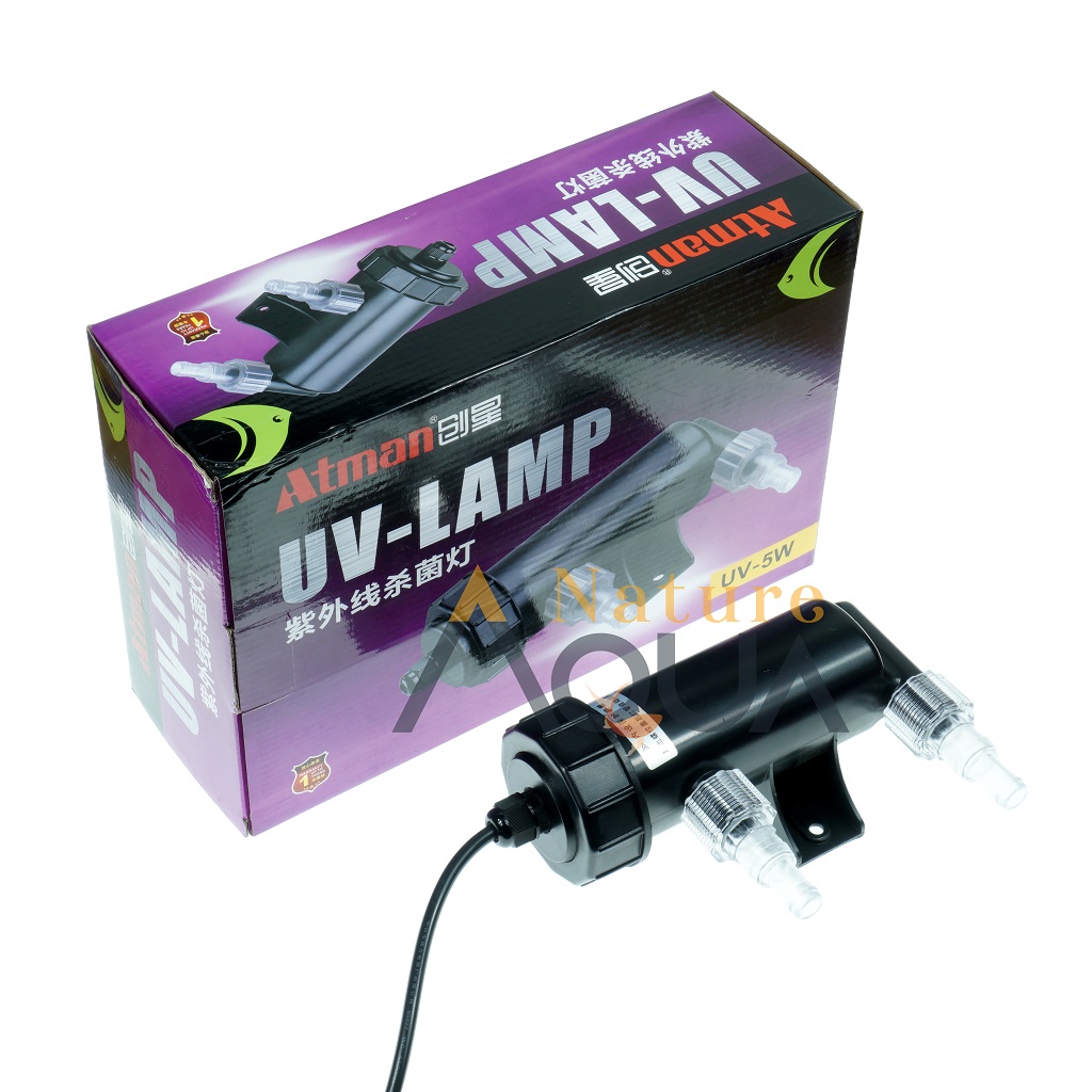 ATMAN UV LAMP 5W - ĐÈN UV ATMAN DIỆT KHUẨN HỒ CÁ