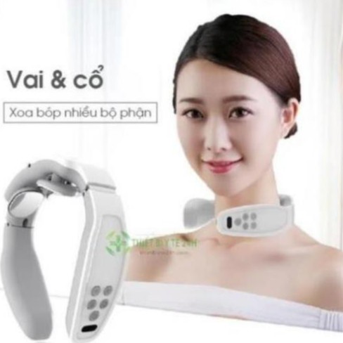Máy massage cổ 3d xung điện cao cấp HM-X85
