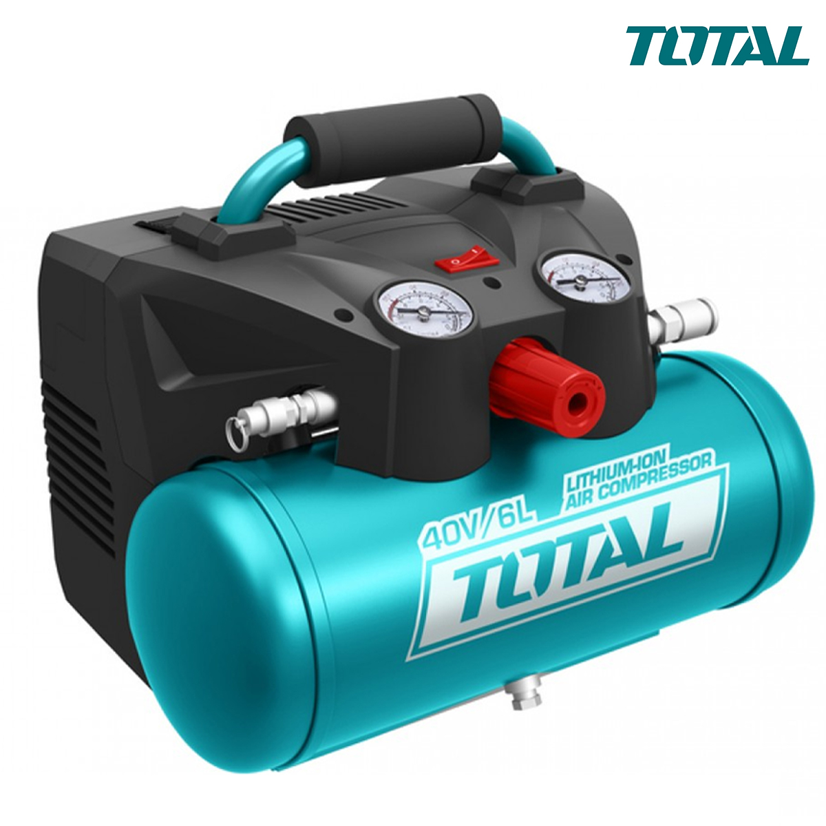 40V total recli2003 battery 40V 6L air compressor