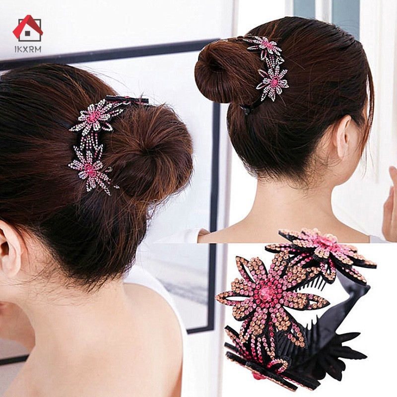 Hair Clip with High-Quality Sparkling Stones