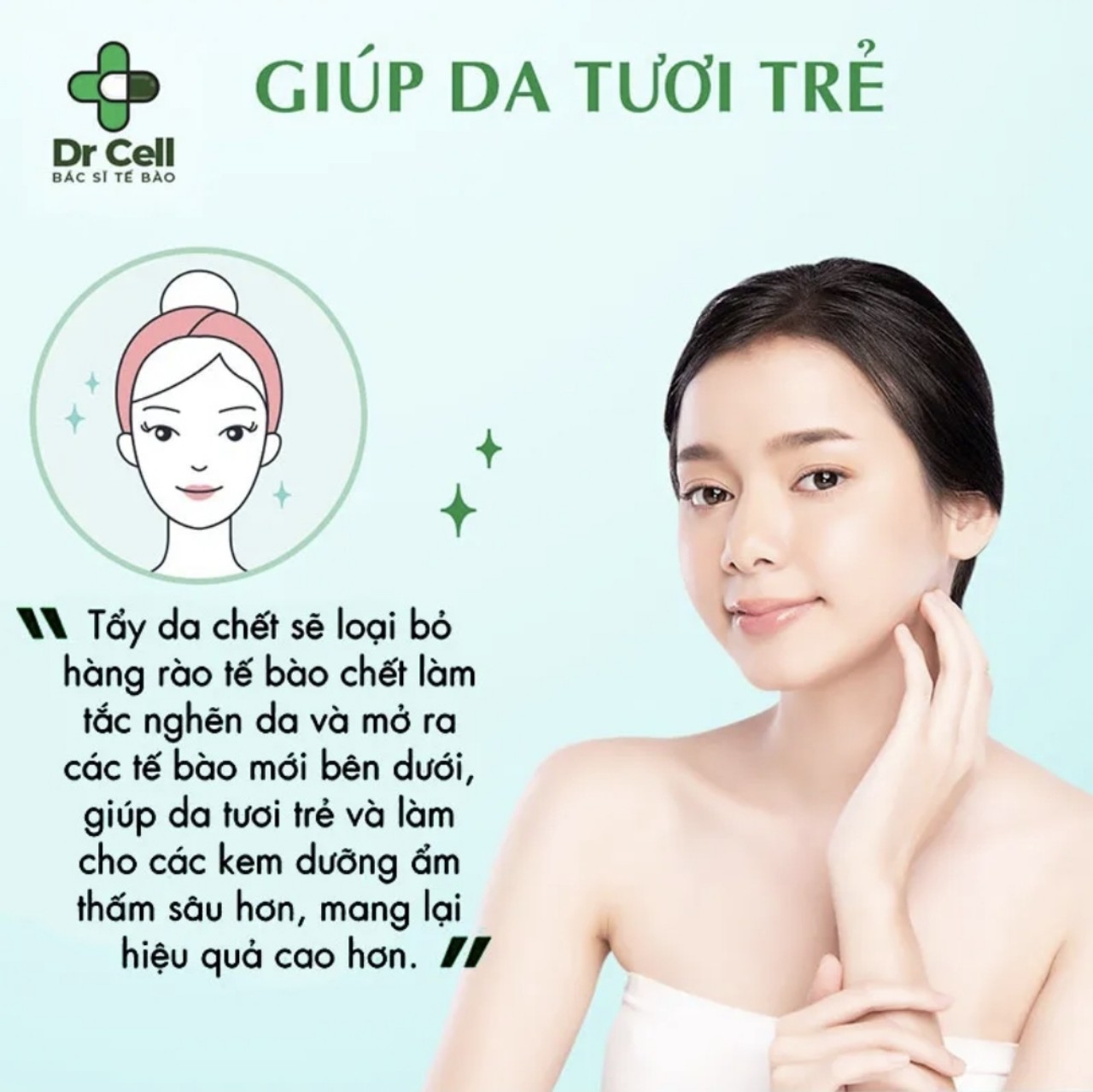 Tẩy tế bào da chết mask
