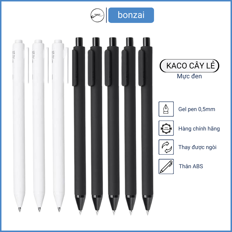 Bút gel KACO PURE cây lẻ