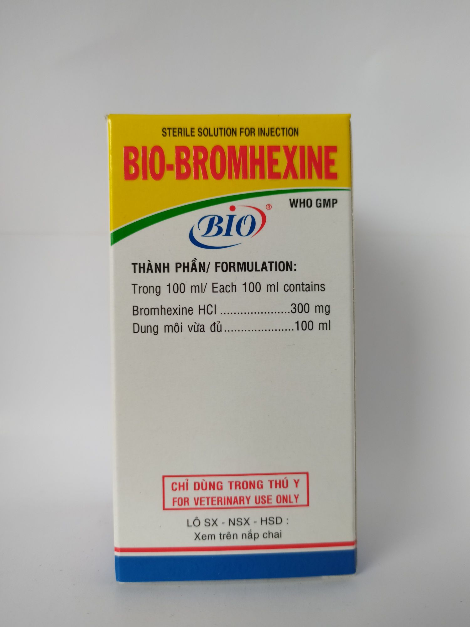 BIO BROMHEXINE CHAI 100ML (TAN ĐỜM BROM BROME)