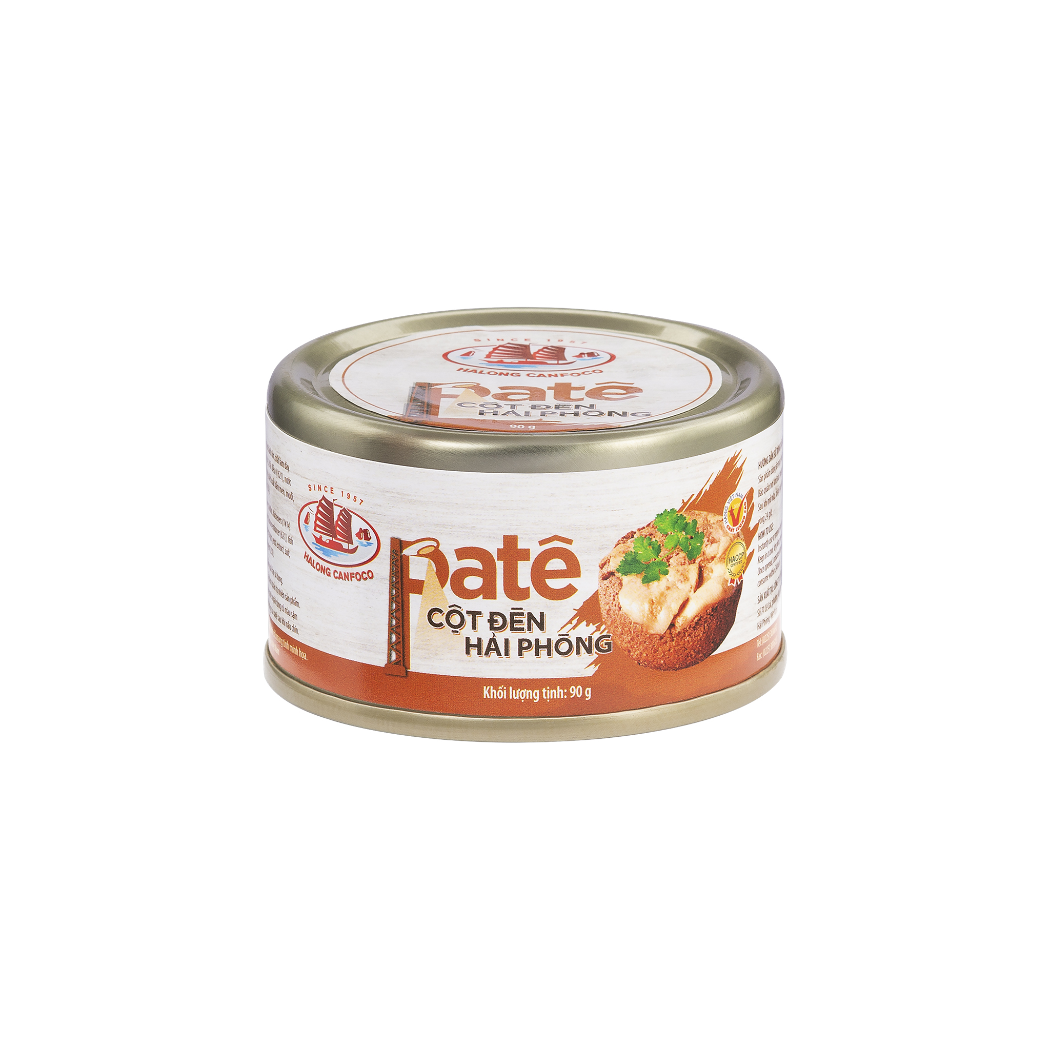 Combo 5 Patê Cột Đèn Hải Phòng 90G - Đồ Hộp Hạ Long