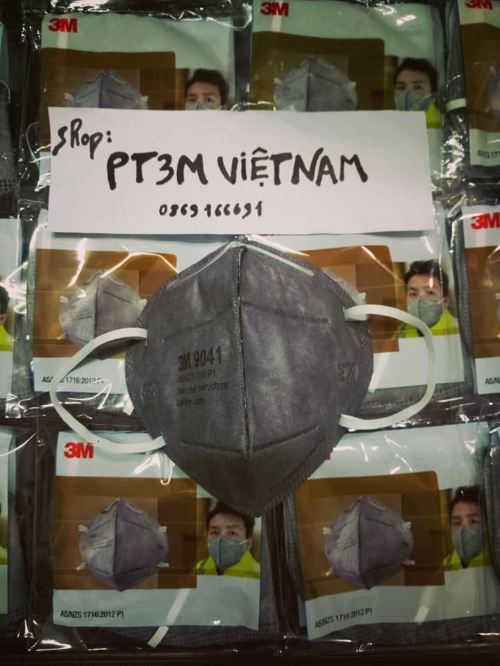 Khẩu trang 3M 9541 kháng khuẩn than hoạt tính