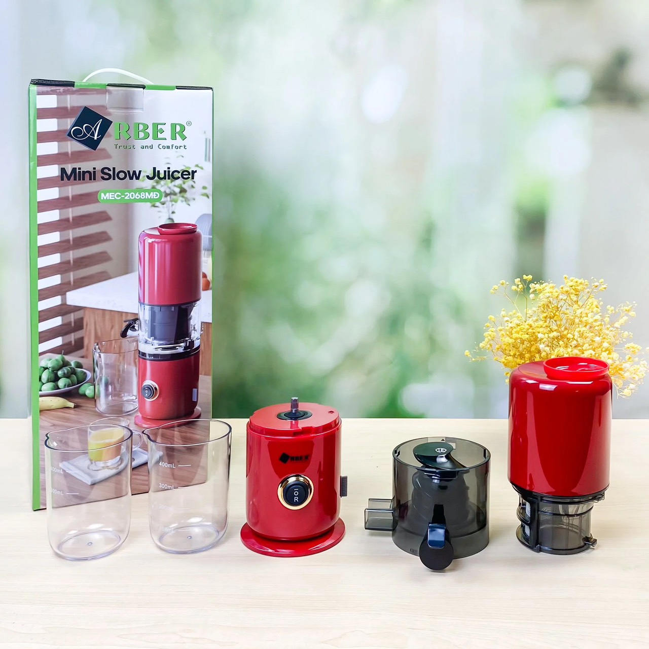 Máy Ép Chậm Mini Arber MEC2068MĐ Bảo Hành 12 Tháng