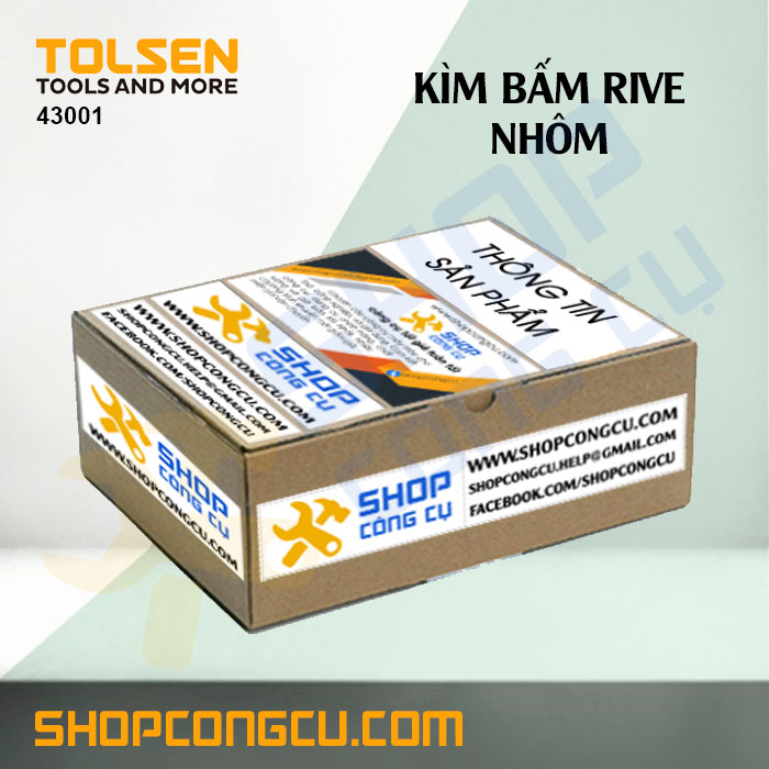 [HCM]Kìm bấm rive nhôm Tolsen 43001